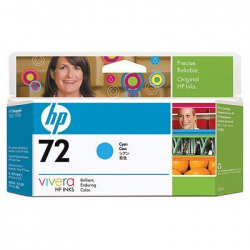 商品画像:HP72 インクカートリッジ シアン(130ml) C9371A