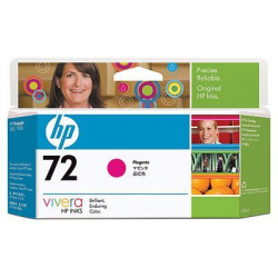 商品画像:HP72 インクカートリッジ マゼンタ(130ml) C9372A