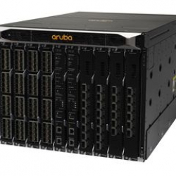 商品画像:HPE Aruba 8400 8slot、1x Management Mod、3x PS、2x 8400X Fabric Mod、1x 32port 10G Mod、and 1x 8port 40G Mod Bundle JL376A#ACF