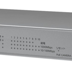 商品画像:PoEカメラ電源ユニット(8ポート) WJ-PU108UX