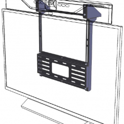 商品画像:CS-700用VESAマウント TCVM-CS7