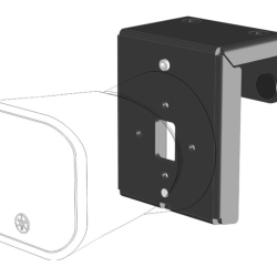 商品画像:VSP-2/VXS1ML用横向き設置クランプ(黒) PCL-SP2SDB