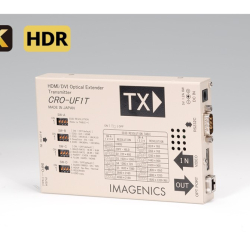 商品画像:4K対応 HDMI光延長器・送信器(マルチモードファイバー) CRO-UF1T