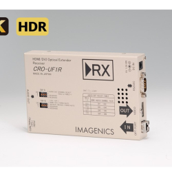 商品画像:4K対応 HDMI光延長器・受信器(マルチモードファイバー) CRO-UF1R