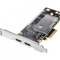 商品画像:4K60p記録対応 ソフトウェアエンコード型 PCIeキャプチャーボード GV-4KHVR