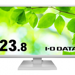 商品画像:「5年保証」広視野角ADSパネル採用 DisplayPort搭載23.8型ワイド液晶ディスプレイ 白 LCD-DF241EDW-A