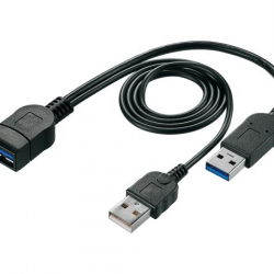 商品画像:USB電源補助ケーブル UPAC-UT07M