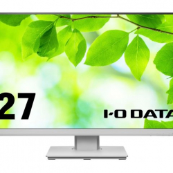 商品画像:「5年保証」フリースタイルスタンド&広視野角ADSパネル採用27型ワイド液晶 ホワイト LCD-DF271EDW-F
