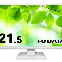 商品画像:「5年保証」広視野角ADSパネル採用 21.5型ワイド液晶ディスプレイ ホワイト LCD-AH221EDW-B