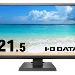 商品画像:「5年保証」広視野角ADSパネル採用 21.5型ワイド液晶ディスプレイ LCD-AH221XDB-B