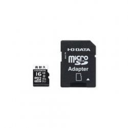 商品画像:高耐久 Class 10対応 microSDカード 16GB MSD-DR16G