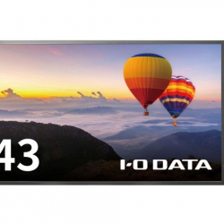商品画像:「5年保証」24時間連続稼働対応 43型(可視領域42.5型)4K液晶ディスプレイ LCD-HU431DB