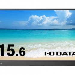 商品画像:広視野角ADSパネル採用 15.6型フルHD対応モバイルディスプレイ(抗菌モデル) LCD-CF161XDB-M-AG