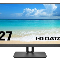 商品画像:「5年保証」4K対応&USB Type-C搭載27型液晶ディスプレイ LCD-CU271AB-FX