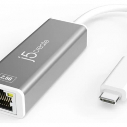 商品画像:USB-C 2.5Gイーサーネットアダプター JCE145