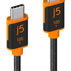 商品画像:USB-C to C 充電/通信ケーブル PD 100W対応 1.8m JUCX25L18