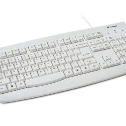 商品画像:Pro Fit Washable Keyboard White K64406JP