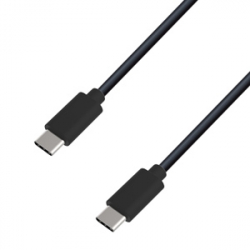 商品画像:USB充電&同期ケーブル 50cm C-C BK AJ-575