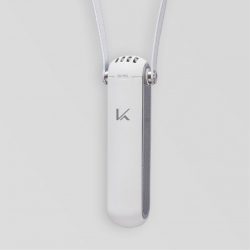 商品画像:MY AIR 携帯型 除菌脱臭機 首掛 花粉モデル ホワイト KL-P02-W