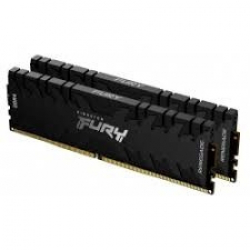 商品画像:FURY Renegade Black 32GB 3200MHz DDR4 CL16 DIMM(16GBx2枚組) KF432C16RB1K2/32