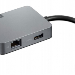 商品画像:Lenovo USB Type-C トラベルハブ(2021年モデル) 4X91A30366