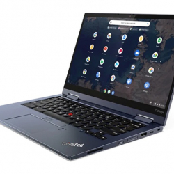 商品画像:ThinkPad C13 Yoga Chromebook Gen 1(13.3型ワイド/Gold 3150C/4GB/64GB/Chrome OS) 20UX001CJP