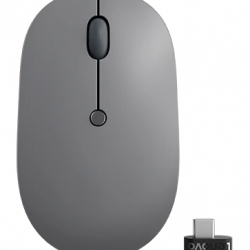商品画像:Lenovo Go USB Type-C ワイヤレス マウス(ブラック) 4Y51C21216