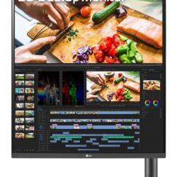 <LG Electronics Japan>27.6インチ 16:18 DualUPアームモニター(2560x2880/IPS/ノングレア/HDMIx2/DP/TypeC(PD90W)/スピーカー/チルト/スイベル/ピボット/高さ調節) 28MQ780-B