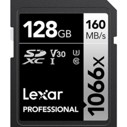 商品画像:SDXCカード 128GB 1066x UHS-I U3 V30 LSD1066128G-BNNNJ