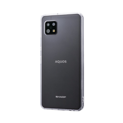 商品画像:AQUOS sense6 SH-54B/SHG05/AQUOS sense6s SHG07 耐傷・耐衝撃ハイブリッドケース「CLEAR Tough」クリア LP-D21WQ1CTHCL