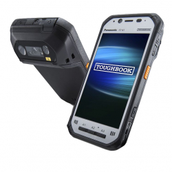 商品画像:TOUGHBOOK FZ-N1(Android11/QualcommSDM660 64bit/4GB/eMMC64GB/4、7HD/バーコードリーダー/電池L/LTEドコモ対応) FZ-N1EDRAZPJ