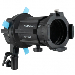 商品画像:NANLITE Forza60シリーズ専用プロジェクションアタッチメントマウント(19°レンズ付き) PJ-FZ60-19