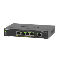 商品画像:POE+対応 ギガビット5ポート アンマネージプラススイッチ(GS305EP) GS305EP-100JPS