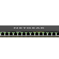 商品画像:SOHO/家庭向けPOE+対応(180W)ギガビット15ポートSFP 1スロット アンマネージプラススイッチ(GS316EP) GS316EP-100JPS