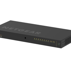 商品画像:PoE+対応(125W)1Gポートx10 SFPスロットx2 フルマネージスイッチ GSM4212P-100AJS