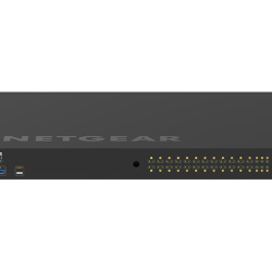 商品画像:ProAV向けPoE+対応(480W)1Gポートx26 SFP+スロットx4 フルマネージスイッチ GSM4230PX-100AJS