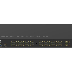 商品画像:PROAV向けPOE+対応(480W)1Gポートx40 SFPスロットx8 フルマネージスイッチ(GSM4248P) GSM4248P-100AJS