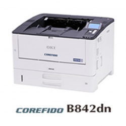 商品画像:<5年間無償保証/メンテナンス品無償提供>A3モノクロLEDプリンタB842dn ハイパフォーマンスモデル COREFIDO2 B842DN