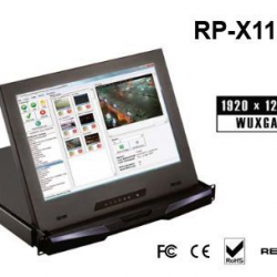 商品画像:1U 17インチ高解像度 LCDモニタードロアー RP-X117