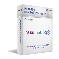 商品画像:Paragon Hard Disk Manager 15 Premium バーチャルライセンス(メディアキット込) HRFVL