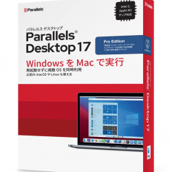 商品画像:Parallels Desktop 17 Pro Edition Retail Box 1Yr JP PDPRO17BX1YJP