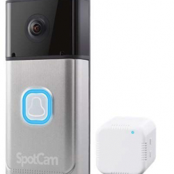 商品画像:SpotCam クラウド対応ビデオドアベル SPOTCAM-RING