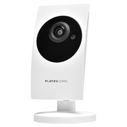 商品画像: Planex 防犯カメラ スマカメカメラ一発!(Wi-Fi/有線LAN対応)スタンダードモデル ホワイト CS-W90FHD2
