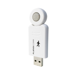 商品画像: Planex USB直接給電型WiFiどこでもセンサー PIR どこでも人感センサー WS-USB04-PIR