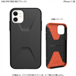 商品画像:UAG iPhone 11 CIVILIAN Case(ブラック) UAG-IPH19MS-BK