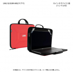 商品画像:UAG 15インチ用 LARGE SLEEVE ハンドル付き(マグマ) UAG-SLVLWH-MG