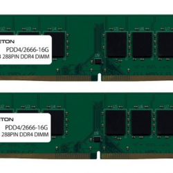 商品画像:32GB(16GB 2枚組)PC4-21300(DDR4-2666)288PIN UDIMM PDD4/2666-16GX2
