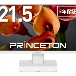 商品画像:広視野角パネル採用 白色LEDバックライト 21.5型ワイドカラー液晶ディスプレイ(ホワイト) PTFWFE-22W