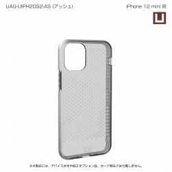 商品画像:U by UAG製 LUCENT アッシュ iPhone 12 mini 用 UAG-UIPH20S2-AS