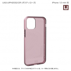 商品画像:U by UAG製 LUCENT ダスティローズ iPhone 12 mini 用 UAG-UIPH20S2-DR